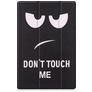 Mobigear Tri-Fold Coque Samsung Galaxy Tab A8 10.5 (2021) Etui - Do Not Touch