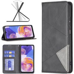 Mobigear Rhombus Slim Housse Samsung Galaxy A23 Etui - Noir