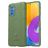 Mobigear Rugged Shield Coque Samsung Galaxy M52 Coque arrière en TPU Souple Anti-Chocs - Vert