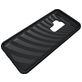 Mobigear Card Coque Samsung Galaxy S9 Plus Coque arrière Rigide Anti-Chocs avec Porte-Cartes - Gris
