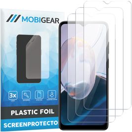 Mobigear Motorola Moto E22i Protection d'écran Film - Compatible Coque (Lot de 3)