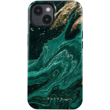 Burga Tough Coque iPhone 16 MagSafe Coque arrière Rigide Anti-Chocs - Emerald Pool