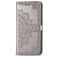 Mobigear Mandala Housse HONOR 9X Lite Etui Porte-Monnaie - Gris