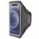Mobiparts Comfort Fit Brassard Téléphone iPhone 12 Mini Brassard Coque de Sport en Neoprène - Noir