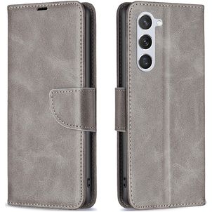 Mobigear Excellent Housse Samsung Galaxy S24 Etui Porte-Monnaie - Gris