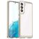 Mobigear Crystal Coque Samsung Galaxy S23 Plus Coque arrière Rigide - Transparent / Gris