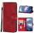 Mobigear Wallet Housse HTC Desire 22 Pro Etui Porte-Monnaie - Rouge