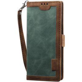 Mobigear Two Tone Housse Huawei P40 Etui Porte-Monnaie - Vert