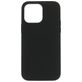 Mobiparts Coque iPhone 14 Pro Max MagSafe Coque arrière en Silicone - Noir