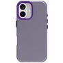 Mobigear Crystal Coque iPhone 16 Plus Coque arrière Rigide - Violet