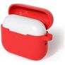 Mobigear Colors Coque Apple AirPods Pro 3 en Silicone Souple - Rouge