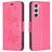 Mobigear Butterfly Samsung Galaxy S23 Étui Portefeuille - Magenta