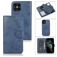 Mobigear Wallet Housse iPhone 12 Pro Etui avec Coque Détachable Porte-Monnaie - Dark Blue