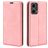 Mobigear Retro Slim Housse Motorola Moto G85 Etui Porte-Monnaie - Rose