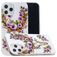 Mobigear Design Coque iPhone 12 Coque arrière en TPU Souple - Fleurs