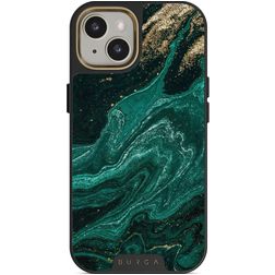 Burga Elite iPhone 13 Plastique rigide Coque arrière Antichoc - Emerald Pool