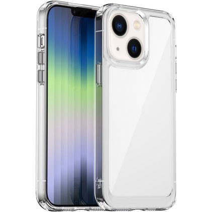 Mobigear Crystal Coque Transparente iPhone 14 Plus Coque arrière Rigide - Transparent