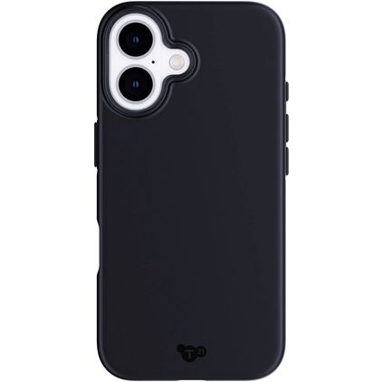 Tech21 EvoLite Coque iPhone 16 MagSafe Coque arrière Rigide Anti-Chocs - Noir