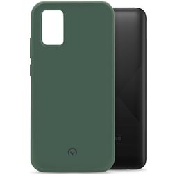 Mobilize Rubber Gelly Samsung Galaxy A02s TPU souple Coque arrière - Matt Green