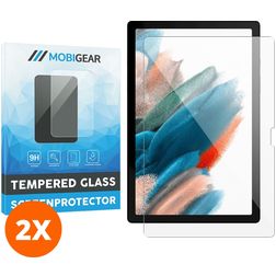 Mobigear Samsung Galaxy Tab A8 10.5 (2021) Verre trempé Protection d'écran - Compatible Coque (Lot de 2)