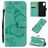 Mobigear Butterfly Housse Samsung Galaxy A51 5G Etui Porte-Monnaie - Turquoise