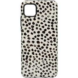 Burga Tough Coque Samsung Galaxy A22 5G Coque arrière Rigide Anti-Chocs - Almond Latte