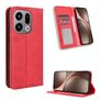 Mobigear Sensation Housse OPPO Find X9 Etui Porte-Monnaie - Rouge