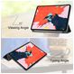 Mobigear Tri-Fold Coque iPad Pro 12.9 Pouces (2018) Etui - Noir
