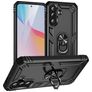 Mobigear Armor ring Coque Samsung Galaxy A36 Coque arrière Rigide Anti-Chocs avec Anneau-Support - Noir