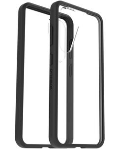 Otterbox React Coque Samsung Galaxy S25 Coque arrière Rigide Anti-Chocs - Noir