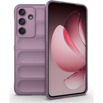 Mobigear Bumpy Coque Samsung Galaxy S25 FE Coque arrière en TPU Souple - Violet