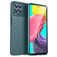 Mobigear Groove Coque Samsung Galaxy M53 Coque arrière en TPU Souple - Vert