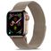 Mobigear Color Loop Bracelet Milanais Apple Watch Fermeture magnétique - 49/46/45/44 mm - Or