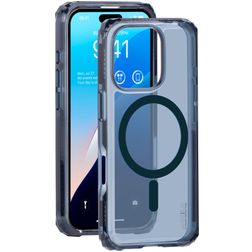 SoSkild Defend Coque iPhone 16 Pro MagSafe Coque arrière Rigide - Smokey Grey