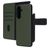 Mobiparts Samsung Galaxy A57 Coque Cuir véritable Étui 2en1 avec coque amovible Portefeuille - Vert
