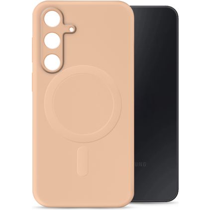 My Style Protective Flex Coque Samsung Galaxy S25 FE MagSafe Coque arrière en TPU Souple - Soft Pink