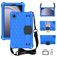 Mobigear HexStrap Samsung Galaxy Tab A11 EVA Coque arrière + Bandoulière - Bleu