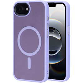 Mobiparts Hardcover Coque iPhone 16e MagSafe Coque arrière Rigide - Satin Lila