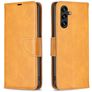 Mobigear Excellent Housse Samsung Galaxy S25 FE Etui Porte-Monnaie - Cognac