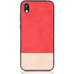 Mobigear Two Tone Coque Huawei Y5 (2019) Coque arrière Rigide - Rouge