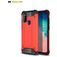 Mobigear Outdoor Samsung Galaxy M51 Plastique rigide Coque arrière Antichoc - Rouge