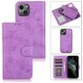 Mobigear Wallet Housse iPhone 13 Etui avec Coque Détachable Porte-Monnaie - Violet