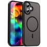 Mobigear Shockproof Coque iPhone 17 MagSafe Coque arrière Rigide - Noir