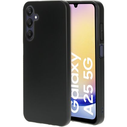 Mobiparts Classic Coque Samsung Galaxy A25 Coque arrière en TPU Souple - Matt Black