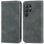 Mobigear Retro Slim Housse Samsung Galaxy S25 Ultra Etui Porte-Monnaie - Gris