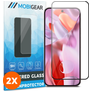 Mobigear Premium Google Pixel 11 Verre trempé Protection d'écran - Compatible Coque - Noir (Lot de 2)