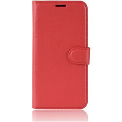 Mobigear Classic Housse Huawei P30 Etui Porte-Monnaie - Rouge