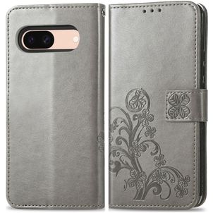 Mobigear Clover Housse Google Pixel 8a Etui Porte-Monnaie - Gris
