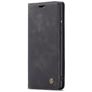 Caseme 013 Housse Samsung Galaxy A71 Etui Porte-Monnaie - Noir