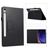 Mobigear Classic Coque Samsung Galaxy Tab S11 Etui + Porte-crayon - Noir